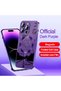 iPhone 14 Pro Max Compatible Transparent Magsafe Wireless Soft Silicone Phone Case High Mountain Pattern - 7