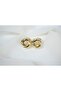 Kp360 Spiral Knot Shaped Earrings