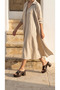 Buckled Cross Stripes in Front, Open Front, Summer Women's High Wedge Sole Shoes Slipper Sandals - 8