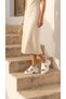 Open Sides and Front, Elastic Ankle, Summer Women's High Wedge Heel Sandals Shoes - 3