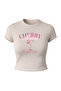 Women's Cotton Lu Cherry Martini Printed Daily Cropped - 4