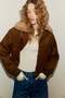 Teddy-collared jacket