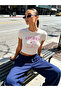 Women's Cotton Lu Cherry Martini Printed Daily Cropped