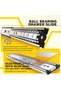 Heavy Duty Drawer Slides Rails 20 Inch Full Extension Ball Bearing Cabinet Drawer Slides - 4