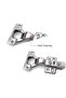 Genyee Soft Close Chains of Metal Kitchen Half Overlay Frameless European Chains of Metal 110 Degree - 3