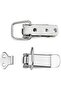 4Pcs Stainless Steel Spring Loaded Toggle Latch Catch Clamp Clip for Trunk, Case, Box, and C - 2