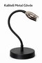 Stretchy Body Led Table Lamp – Modern Black Reading Lamp |   Work Desk and Office Lighting - 4