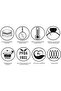 9Pcs Cookware set Copper series Platinum C-1020, Granite Non-Stick, Induction, Made in Turkey. - 5