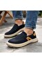 Men's Casual Shoes Without Laces - 4