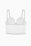 Noa Lace Bustier Bra - Push Up, Padded - Fashion - 2509 - Ecru - 2