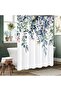 Blue Eucalyptus Shower Curtain - 2