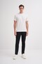 Crew Neck Men's White T-Shirt 40470 - 4