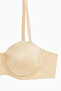Anka Non-Removable Strap Strapless Micro Bra - Without Support - Basic - 2540 - Skin - 2