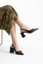 Bitter Brown Skin Women's Heeled Shoes Tr08Ms07F - 3