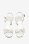 Girl's PU Sole Stone Detailed Accessories Heeled Shoes - 2