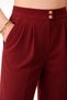 High Waist Crepe Palazzo Pants – Wide-Leg , Flowy Textured , Office & Casual Stylish - 5