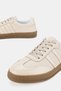 Women's Beige Patent Leather Genuine Natural De Leather Size 6-41 Lace-Up Sne Sneakers Shoes - 3