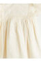 Gencc Quality Baby Girl Dress with Ruffles and Headband - 5