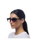 Elba Unisex Sunglassesblack - Powder/ Lens: Black Gradient - 7
