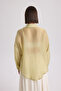 Lyra Oversized Green Shirt - 5