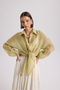 Lyra Oversized Green Shirt - 6