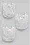 Baby Food Bib Love Time 3-Piece Set - 2