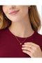 Women's Burgundy Crew Neck Short Sleeve Cotton Pack Rib Knit Textured Body-Hugging Basic Body T-Shirt - 3