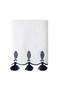 Marin Pisces Tasseled Hand Towel 30X50 cm - 2