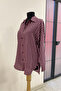 Oversize Striped Modal Shirt - 7