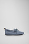 Right Nina Women's Blue Leather Ballet Flats