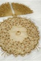 Gold Bridal Groom Handkerchief with Sequins, Pearls, Crystal Stone Detail, Wedding Henna Circumcision Promise Engagement Halay - 3