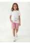 3-Piece Summer Print Detailed Capri 6-Piece Girls' Top and Bottom Set - 3