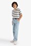 100% Cotton Striped T-Shirt for Boys D7864A826Sm - 3