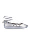 Beta Ad Girl-Woman Ballet Flats Silver 38020 - 2
