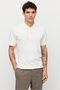 Men's Invisible Zipper Pack Collared Knitwear T-Shirt
