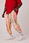 Men's Street Style Printed Bürümcük Sports Shalwar Trousers - 2