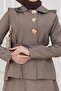 Royal Skirted Double Bella Set-Mink - 4