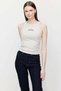 Women's Halter Neck Written Bodysuit