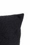 Premium Odin Bukle Woven Black Cushion Cover (43X43 cm) - 3
