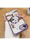 iPhone 16E Compatible Transparent Soft Silicone Magsafe Wireless Phone Case Dog Pattern - 2