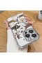 iPhone 15 Pro Compatible Transparent Soft Silicone Magsafe Wireless Phone Case Dog Pattern - 2