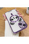 iPhone 14 Compatible Transparent Soft Silicone Magsafe Wireless Phone Case Panda Pattern - 2