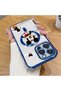 iPhone 15 Pro Max Compatible Transparent Soft Silicone Magsafe Wireless Phone Case Mickey Pattern - 2