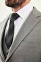 Duz Slim Fit Mono Collar Classic Vest Set Men's Suit Gray - 45441.26Y - 2