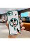 iPhone 16E Compatible Transparent Soft Silicone Magsafe Wireless Phone Case Mickey Pattern