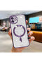 iPhone 12 Compatible Transparent Soft Silicone Magsafe Wireless Phone Case Star Pattern