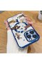 حافظة هاتف لاسلكية من السيليكون الناعم الشفاف متوافقة مع هاتف iPhone 14 Pro Max بنمط كلب - 2