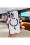 iPhone 15 Pro Max Compatible Transparent Soft Silicone Magsafe Wireless Phone Case Star Pattern