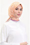 منقوش وشاح ناعم 70259-05 إكرو برتقالي