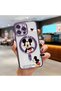 iPhone 15 Pro Max Compatible Transparent Soft Silicone Magsafe Wireless Phone Case Mickey Pattern